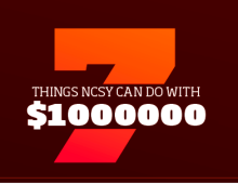 7 Things NCSY Can Do With A Million Dollars